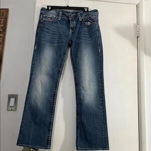 Vigoss Women's Boot Cut Jeans in Classic Blue